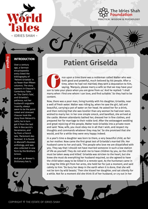 Patient Griselda from World Tales