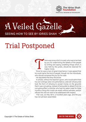 Trial Postponed from A Veiled Gazelle Trial Postponed from A Veiled Gazelle