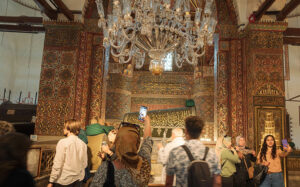 Jalaludin Rumi’s tomb in Konya